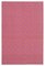Alfombra Dhurrie vintage en rosa, Imagen 1
