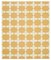 Yellow Dhurrie Carpet, Image 1