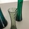 German Hand Blown Crystal Glass Vases by Alfred Taube, 1960s, Set of 3 7