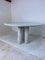 Tavolo da pranzo rotondo vintage in marmo nello stile di Mario Bellini, anni '70, Immagine 11