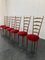 Chiavarina Chairs, 1960s, Set of 6, Image 3