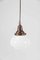 Lámpara colgante Art Déco grande de Benjamin Electric Manufacturing Company, Imagen 1