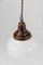 Lámpara colgante Art Déco grande de Benjamin Electric Manufacturing Company, Imagen 6