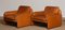 Brutalist Cognac Patina Leather Ds-61 Lounge Chairs from De Sede, 1960s, Set of 2 6