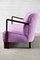 Mid-Century Italian Sofa in Purple Bouclé Wool, 1950s, Image 7