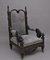 19th Century Carved Gothic Style Armchair 1
