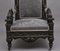 19th Century Carved Gothic Style Armchair 2