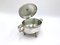 Silver-Plated Sugar Bowl with Spoon from Hefra, Set of 2, Image 6