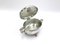Silver-Plated Sugar Bowl with Spoon from Hefra, Set of 2, Image 5