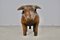 Sgabello Bull in pelle di Dimitri Omersa, anni '60, Immagine 6