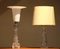 Swedish Clear Crystal Table Lamps by Carl Fagerlund for Orrefors, 1960s, Set of 2 2