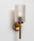 Swedish Brass Wall Lights Sconces by Carl Fagerlund for Orrefors, 1960s, Set of 2, Image 5