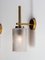 Swedish Brass Wall Lights Sconces by Carl Fagerlund for Orrefors, 1960s, Set of 2 8