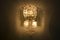 Lampada da parete vintage in vetro smerigliato con 4 luci di Kalmar Franken KG, anni '60, Immagine 2