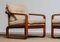 Danish Teak with Wool Cushions Lounge Easy Chair by HS Design, 1980s, Set of 2 14