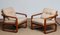 Danish Teak with Wool Cushions Lounge Easy Chair by HS Design, 1980s, Set of 2 15