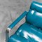 Sky Blue Sofa & Armchairs from Aarthio, Italy, 1960s, Set of 3 7