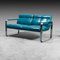 Sky Blue Sofa & Armchairs from Aarthio, Italy, 1960s, Set of 3 2