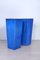 Blue Enamelled Terracotta Vases, Set of 2 18