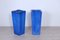Blue Enamelled Terracotta Vases, Set of 2 7