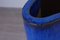 Blau emaillierte Vasen aus Terrakotta, 2er Set 14