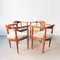 Portuguese Side Chairs in the Style of Hans Wegner, 1960s, Set of 4 1