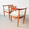 Sedie nello stile di Hans Wegner, Portogallo, anni '60, set di 4, Immagine 3