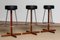 Swedish Teak and Chrome Swivel Bar Stools by Börje Johanson, 1960s, Set of 3, Image 2