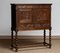 Antique North European Carved Dry Bar Drinks Cabinet, 1920s 13