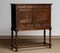 Antique North European Carved Dry Bar Drinks Cabinet, 1920s, Image 13