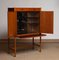 1960s Scandinavian Dry / Bar Drinking Cabinet in Teak and Oak by Westbergs From Westbergs Möbler, Image 17