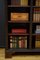 Chippendale Revival Style Mahogany Open Bookcase 11