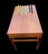Teak Coffee Table with Reversible Top with Inlaid Chess Board with Boxed Chess Set, Image 3