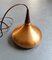 Danish Orient Copper Pendant Lamp by Jo Hammerborg for Fog & Mørup, 1960s 8
