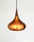 Danish Orient Copper Pendant Lamp by Jo Hammerborg for Fog & Mørup, 1960s 12