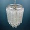 Mid-century Murano Glass Chandelier Tronchi by Toni Zuccheri for Venini, Italy, 1960s 3