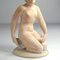 Czech Pottery Girl Figurine, 1950s 5