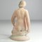 Czech Pottery Girl Figurine, 1950s 2