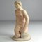Czech Pottery Girl Figurine, 1950s, Image 3