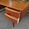 Danish Double-Sided Teak Desk, 1960 5