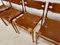 German Montreal Leather Stacking Dining Chairs by Frei Otto, 1967, Set of 4, Image 4
