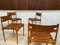 German Montreal Leather Stacking Dining Chairs by Frei Otto, 1967, Set of 4 16
