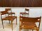 German Montreal Leather Stacking Dining Chairs by Frei Otto, 1967, Set of 4, Image 16