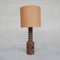 Mid-Century Wooden Oak Rustic Floor Lamp 1