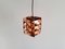 French Copper Mars Pendant Lamp by Max Sauze, 1970s, Image 2