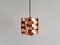 French Copper Mars Pendant Lamp by Max Sauze, 1970s, Image 1