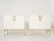 Brass Lacquered Cabinet Bar by Guy Lefevre for Maison Jansen, 1970s , Set of 2 2