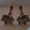 19th Century Bronze Candlestick, Set of 2 12