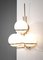 Large Italian Sconces with 3 Opaline Globes, 1960s, Set of 2 6