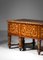 Mazarin Style Desk in Solid Wood and Floral Marquetry 16